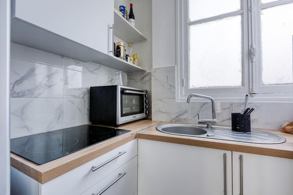 Nice Flat With Billard And View París Exterior foto